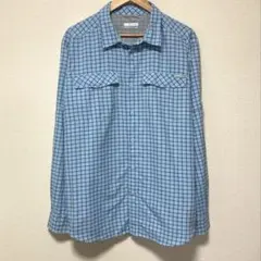 Columbia コロンビア シャツ L サンプロテクション オムニシェイド