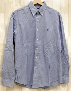 Ralph Lauren ラルフローレン ロゴ刺繍 チェック柄 長袖 シャツ