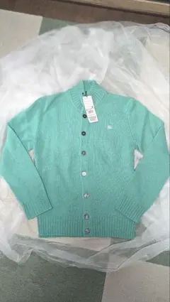 BURBERRY BLACK LABEL 羊毛カーディガン サイズ2新品タグ付