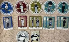 呪術廻戦 KITTE コースター ステッカー 乙骨 宿儺 直哉 伏黒 パンダ