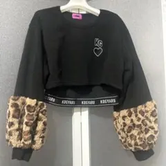 KOGYARU コギャル トップス　バースデイ　豹柄　ファートレーナー