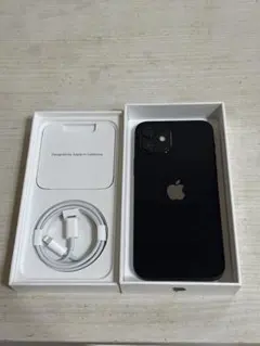 ★新品未使用★バッテリー100%★iPhone 12 ブラック 64GB