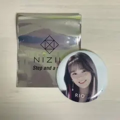NiziU step and a step リオ 缶バッジ