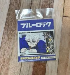 ブルーロック 凪誠士郎 スクエア缶バッジ ホログラム キラキラ 未開封新品