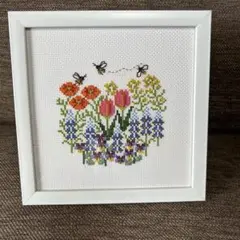 お花 刺繍フレーム