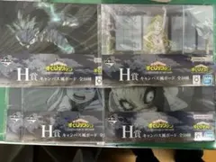僕のヒーローアカデミア 一番くじ H賞 キャンバス風ボード 4種　５枚セット