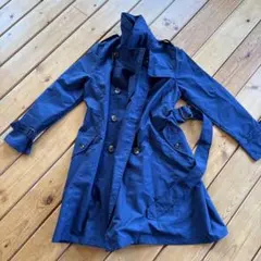 ROPÉ ネイビー トレンチコート　超軽量　フリーサイズ即決⭕️