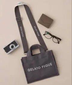 GELATO PIQUE キャンパスロゴ2way ショルダーバッグのサムネイル