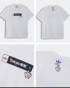 ☆adidas 東京 Tシャツ ホワイト　 半袖