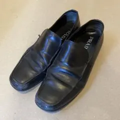 PRADA ローファー ヴィンテージ ブラック 黒 レザー