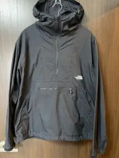 THE NORTH FACE ブラック マウンテンアノラックパーカー M