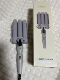 《美品》 ウェーブアイロン and us 3 Barrel Hair Iron