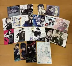 黒執事 ミニ色紙コレクション 全種 - メルカリ