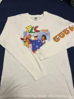 CROSS COLOURS ロングTシャツ XL ホワイト B系 HIPHOP - メルカリ