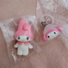 マイメロディ めじるしアクセサリー　なりきりまん　ガチャ　カプセルトイ