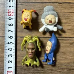 こびとづかん　フィギュアマスコット　4個セット