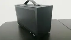 ミニITXPCケース＆850W電源セット(ライザーケーブル＆ファン付き)