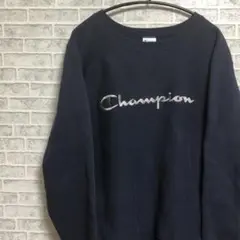 チャンピオン　スウェット　トレーナー　リバースウィーブ　刺繍