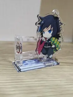 鬼滅の刃 冨岡義勇 セガコラボカフェ アクリルスタンドキーホルダー