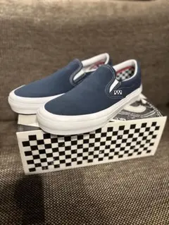 新品　VANS SKATE SLIP-ON デニム
