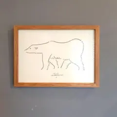 原画　山口一郎　【牛一点物】 原画】山口一郎 花 一点物 額装済 - メルカリ