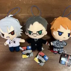 ヒプノシスマイク　碧棺左馬刻　入間銃兎　毒島メイソン理鷹　ぬいぐるみセット