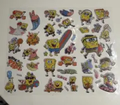 スポンジ・ボブ ステッカー３枚セット