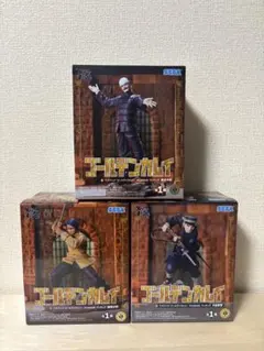 【未開封】ゴールデンカムイ XrossLinkフィギュア 3種セット