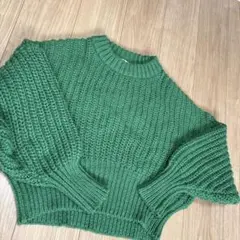 H&M ケーブルニットセーター