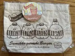 すみっコぐらし　ミニトートバッグ　バーガーショップ