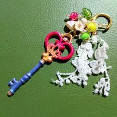 夢幻可愛 心形鎖匙扣 包包掛飾 夢幻