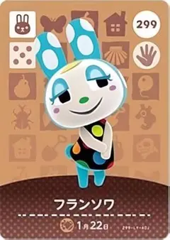 あつまれ どうぶつの森 amiiboガード　フランソワ