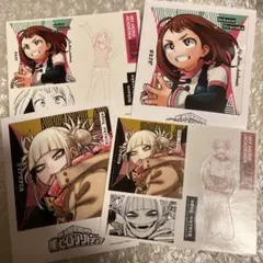 ヒロアカ フォトカード＆ステッカー トガ お茶子