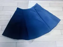 ⭐︎SACRA⭐︎黒　ボックスプリーツ　フレアミニスカート　38