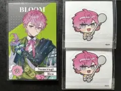 【3点セット】 にじさんじ 8周年 ステッカー メタルカード 皇れお