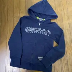 OUTDOOR PRODUCTS ネイビー パーカー 140