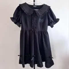 ドンキ限定　サンリオ　真夜中のメロクロ　クロミちゃん　ワンピース　Lサイズ