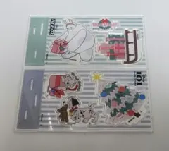 ディズニー アクリルスタンド ベイマックス 101匹わんちゃん ダイソー