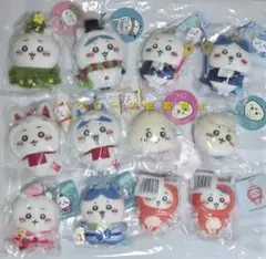 ちいかわ ハチワレ マスコットまとめ売り ハッピーホリデー クリスマス