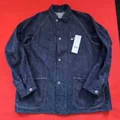 コモリ COMOLI デニム ワーク ジャケット カバーオール2