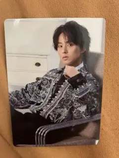 キスマイ『Synopsis』初回盤A先着特典オリジナルカード（藤ヶ谷太輔）1枚