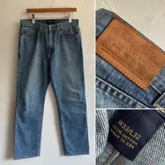 USA製 BROOKS BROTHERS ストレート デニムパンツ 33