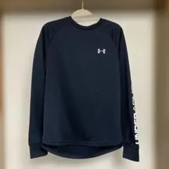 アンダーアーマー SM 黒 裏起毛 トレーナー スウェット 美品 トレーニング