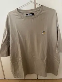 kutir Tシャツ ベージュ 半袖 グラフィック