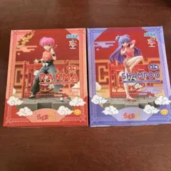 らんま1/2 Luminasta 早乙女らんま &シャンプー　ペア　フィギュア