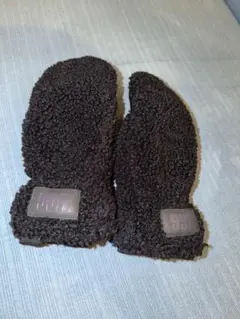 UGG ボア ミトン 手袋 ブラック 20cmのサムネイル