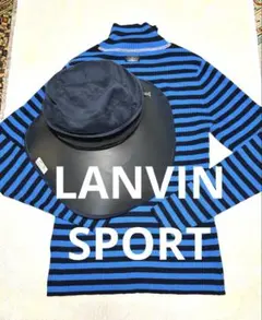 美品！2WAY レアLANVIN SPORT M フーディー ケープコート - メルカリ