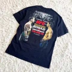 UFC エドガー vs ヘンダーソン Tシャツ 格闘技 MMA USA製　黒のサムネイル