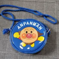 アンパンマン 円形バッグ 青