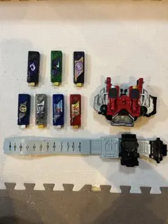 仮面ライダー W変身ベルトとガイアメモリ　8個セット